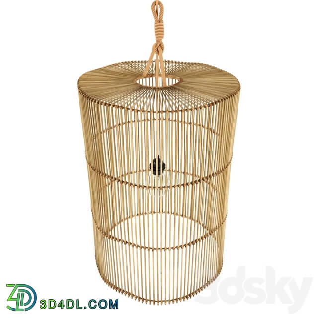 Chandelier - Bamboo Lamp 37