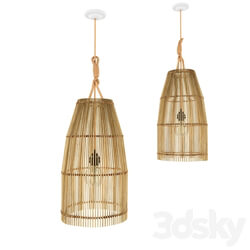 Chandelier - Bamboo Lamp 39 