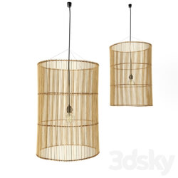 Chandelier - Bamboo Lamp 42 