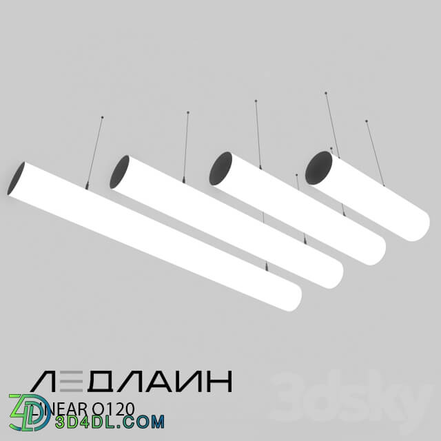 Technical lighting - Pendant lamp LINEAR О120 _ LEDLINE