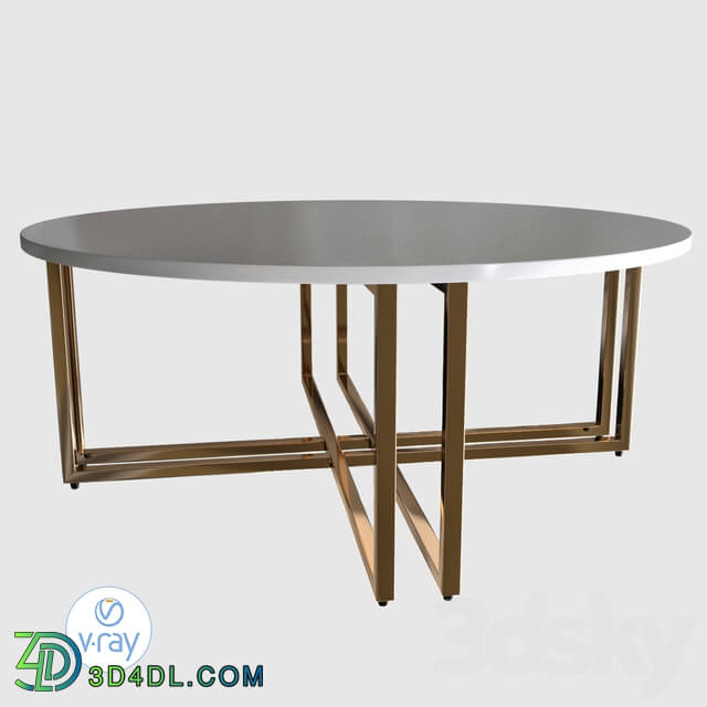 Table - Everly quinn mann cross legs coffee table