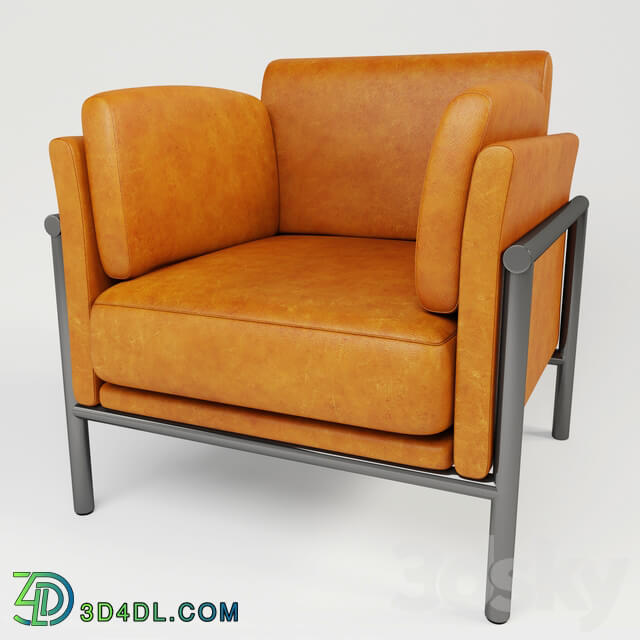 Arm chair - leather armchair