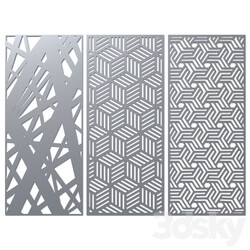 Facade element - Decorative ventilation grilles 