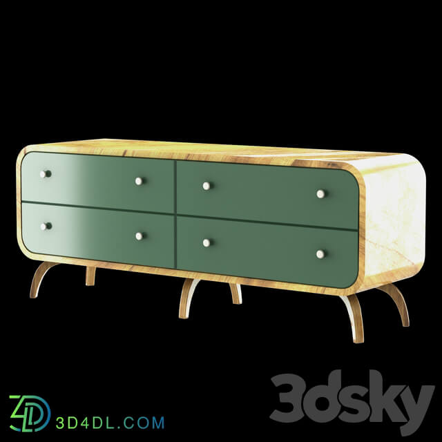 Sideboard _ Chest of drawer - Ellipse chest of drawers from Etagerca