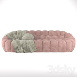 Sofa - BUBBLE CUIR SOFA ROCHE BOBOIS 