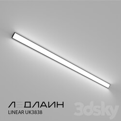 Technical lighting - Pendant Lamp Linear Uk3838 _ Ledline 
