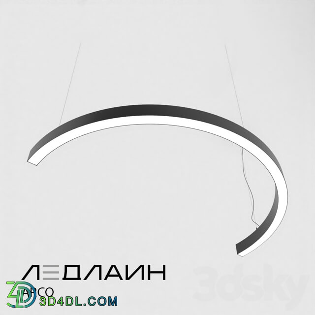 Chandelier - Luminaire arc ARCO _ LEDLINE