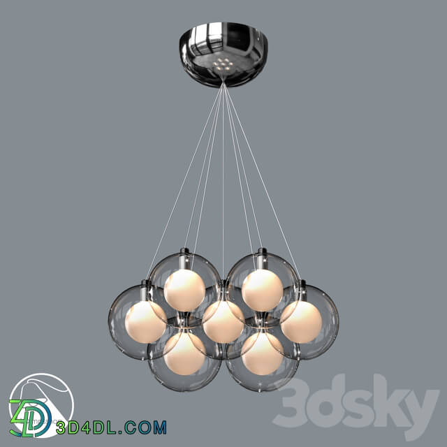 Chandelier - LampsShop.com L1065 Chandeliers Trendy Bubbles