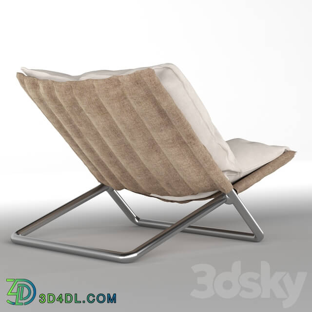Arm chair - Folding chair with autumn pillow