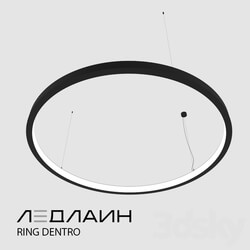 Chandelier - Ring lamp RING DENTRO _ LEDLINE 