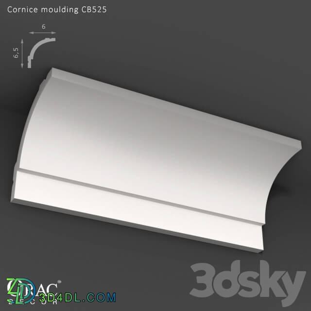 Decorative plaster - OM Cornice Orac Decor CB525
