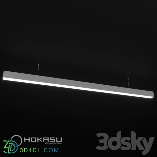 Technical lighting - Linear lamp HOKASU 35_40 Up _ Down _suspended_