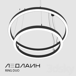 Chandelier - Ring lamp RING DUO _ LEDLINE 