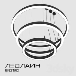 Chandelier - Ring lamp RING TRIO _ LEDLINE 