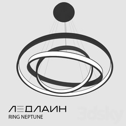 Chandelier - Ring lamp RING NEPTUNE _ LEDLINE 