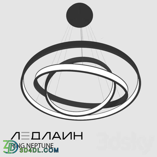 Chandelier - Ring lamp RING NEPTUNE _ LEDLINE