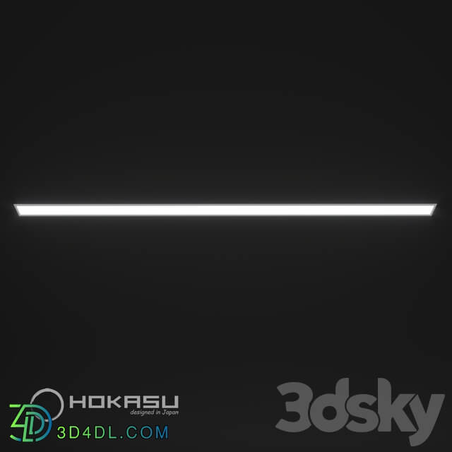 Technical lighting - Recessed linear luminaire HOKASU 3525 IN