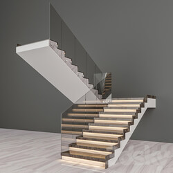 Staircase - Moden u staircase 