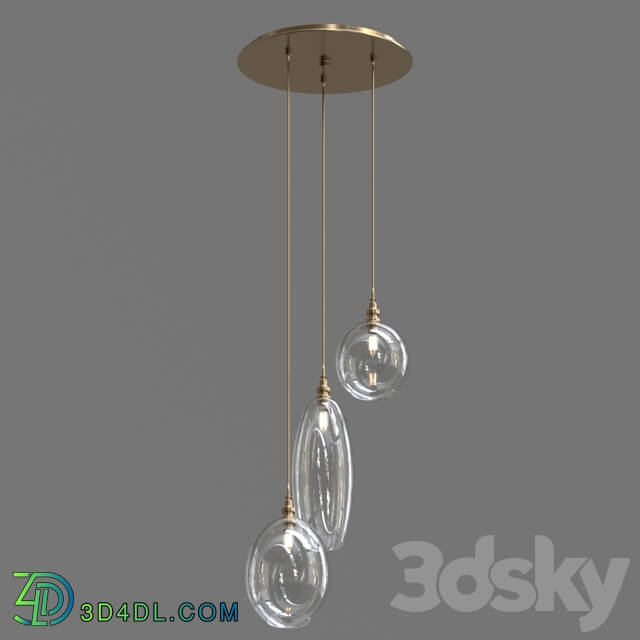 Chandelier - Miste_round_pendant