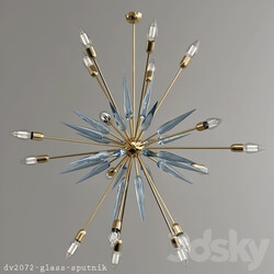 Chandelier - dv2072_glass_sputnik 