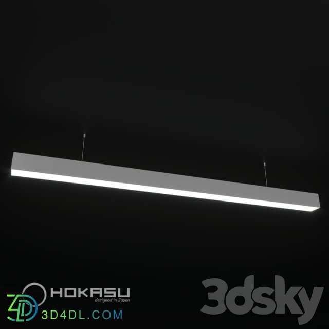 Ceiling lamp - Linear lamp HOKASU S50 _pendant_