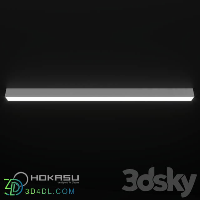 Ceiling lamp - Linear lamp HOKASU S50 Up _ Down _surface-mounted_