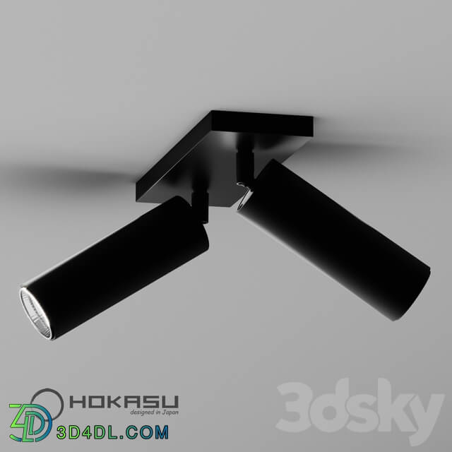 Technical lighting - Surface mounted lamp HOKASU Tube DUO