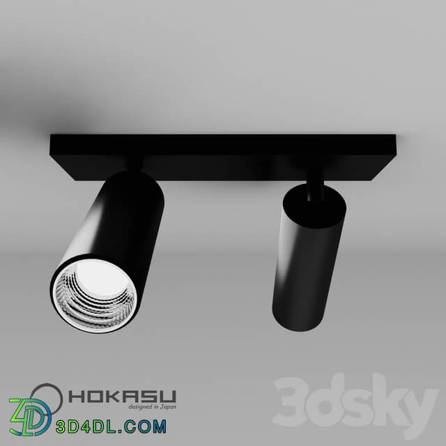 Technical lighting - Surface mounted lamp HOKASU Tube DUO