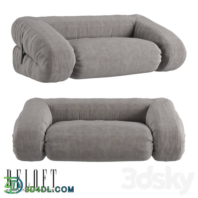 Sofa - Pull-out sofa with removable canvas cover