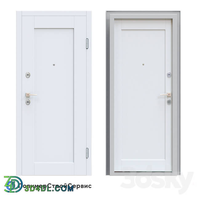 Doors - Front door Scandinavian style _Skandi-31_ - PSS