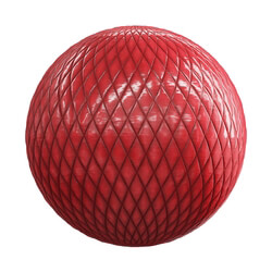CGaxis Textures Physical 2 Fabrics quilted red leather 26 15 