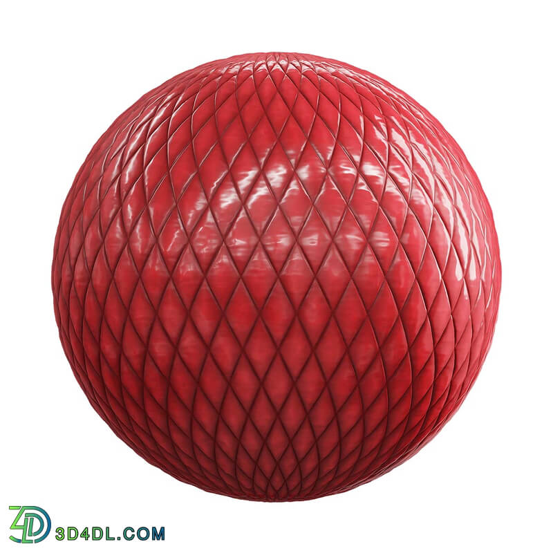 CGaxis Textures Physical 2 Fabrics quilted red leather 26 15