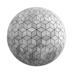 CGaxis Textures Physical 2 Pavemetns cube concrete pavement 25 54 