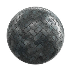 CGaxis Textures Physical 2 Pavemetns dark shiny pavement 25 35 