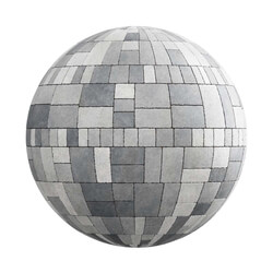 CGaxis Textures Physical 2 Pavemetns grey concrete pavement 25 68 