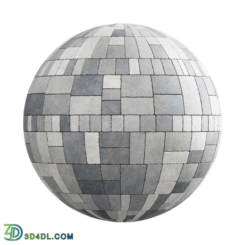 CGaxis Textures Physical 2 Pavemetns grey concrete pavement 25 68