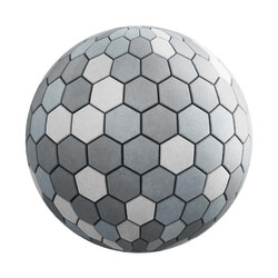 CGaxis Textures Physical 2 Pavemetns hexagonal grey pavement 25 87 