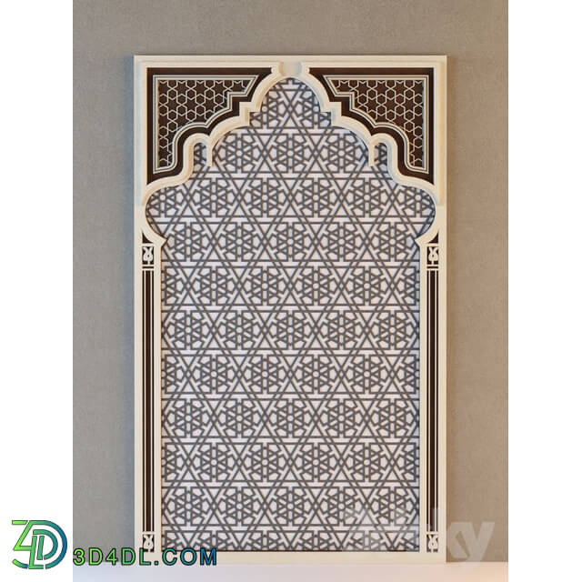 Other decorative objects Set the Arab lattices