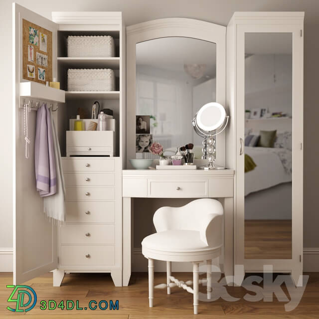 Dressing table I Dressing table 02 Dressing table 3D Models