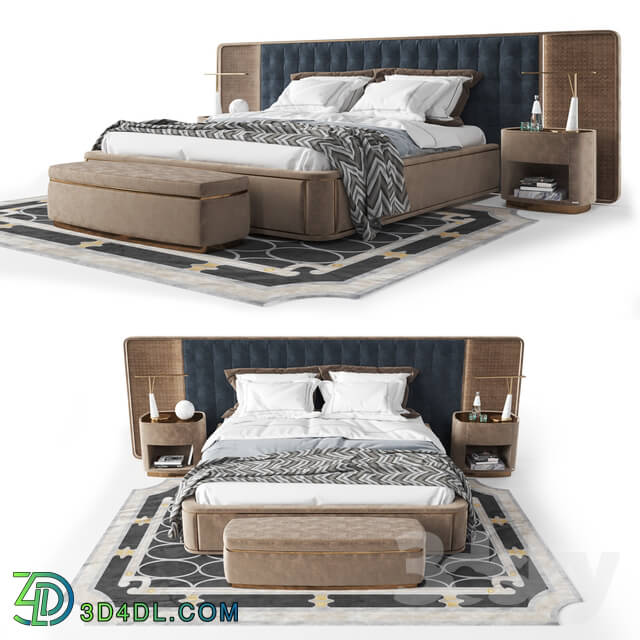 Bed Vissionnaire bedroom set