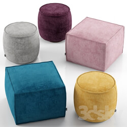 Other soft seating - Muffin and Soap ottoman - Calligaris 