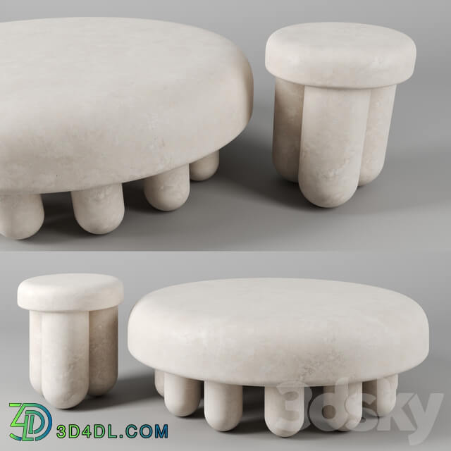 Table - Orsetto tables by Kolkhoze