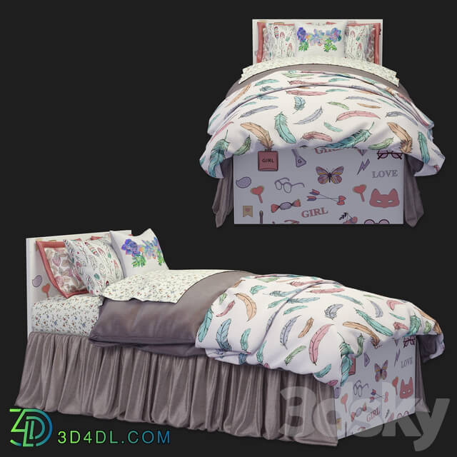 Bed bed Paris Tesca