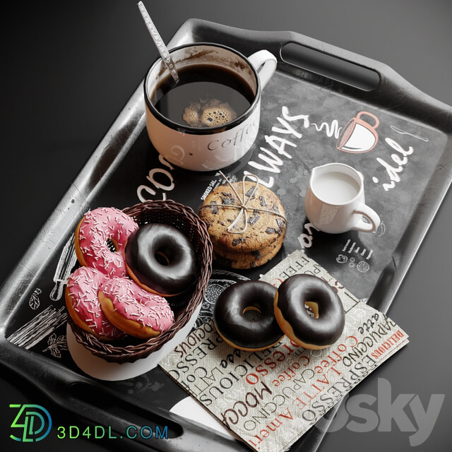 Food and drinks - Coffee set