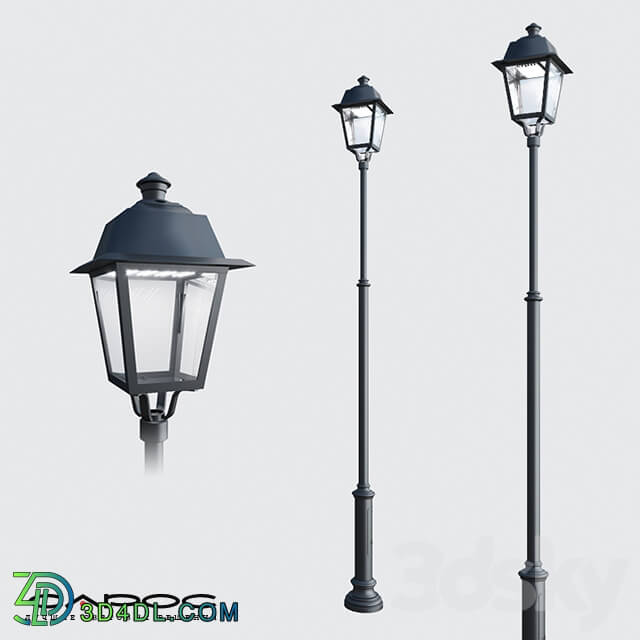 Street lighting - Classic pole for outdoor lighting Arbat