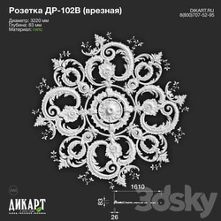 Decorative plaster - www.dikart.ru Dr-102V D3220x83mm 26.9.2019 