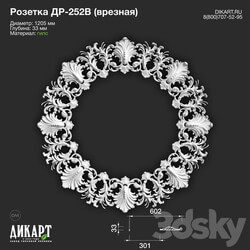 Decorative plaster - www.dikart.ru Dr-252V D1205x33mm 10_04_2019 