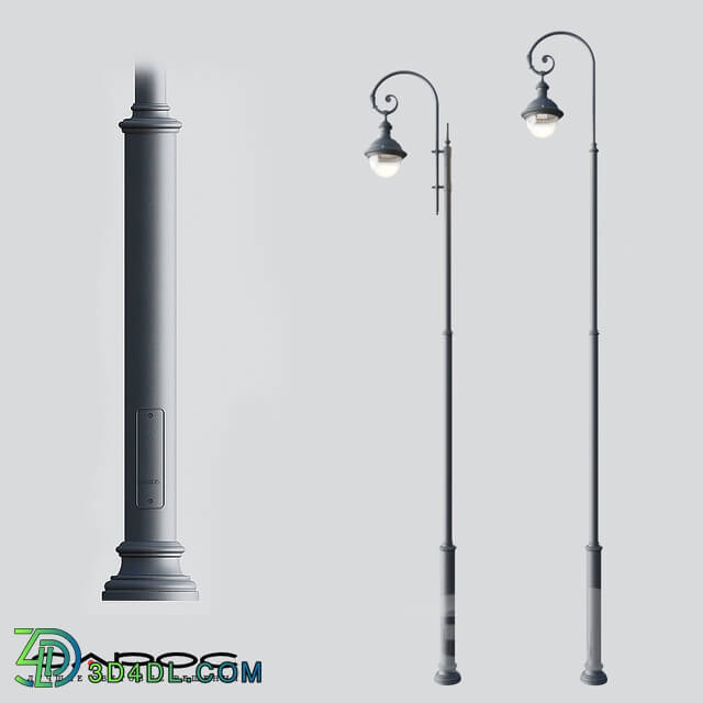 Street lighting - Classic outdoor lighting pole Arbat 2