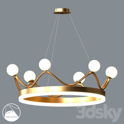 Chandelier LampsShop.ru CL7025 Chandelier Crown B 