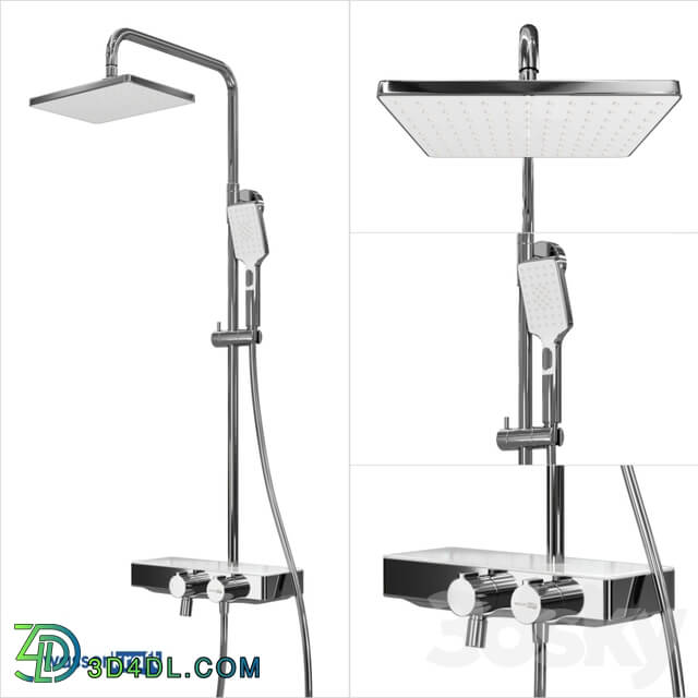 Faucet - A11301 Shower set with mixer_OM